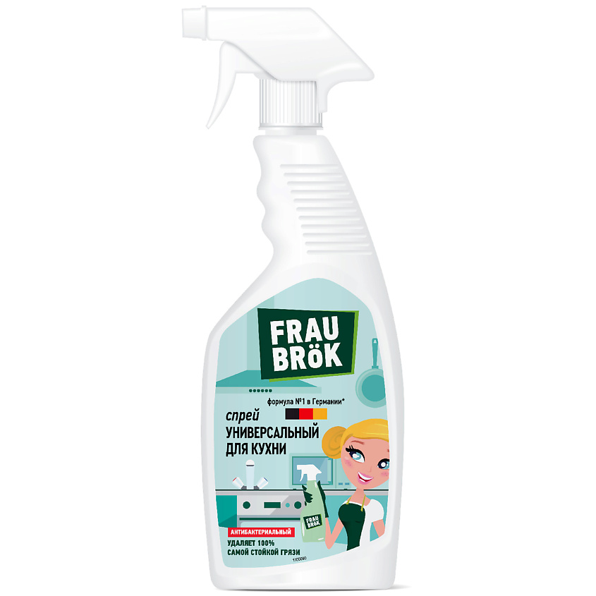 Изображение товара Универсальный спрей для уборки FRAU BRÖK 500 мл эффективное чистящее средство