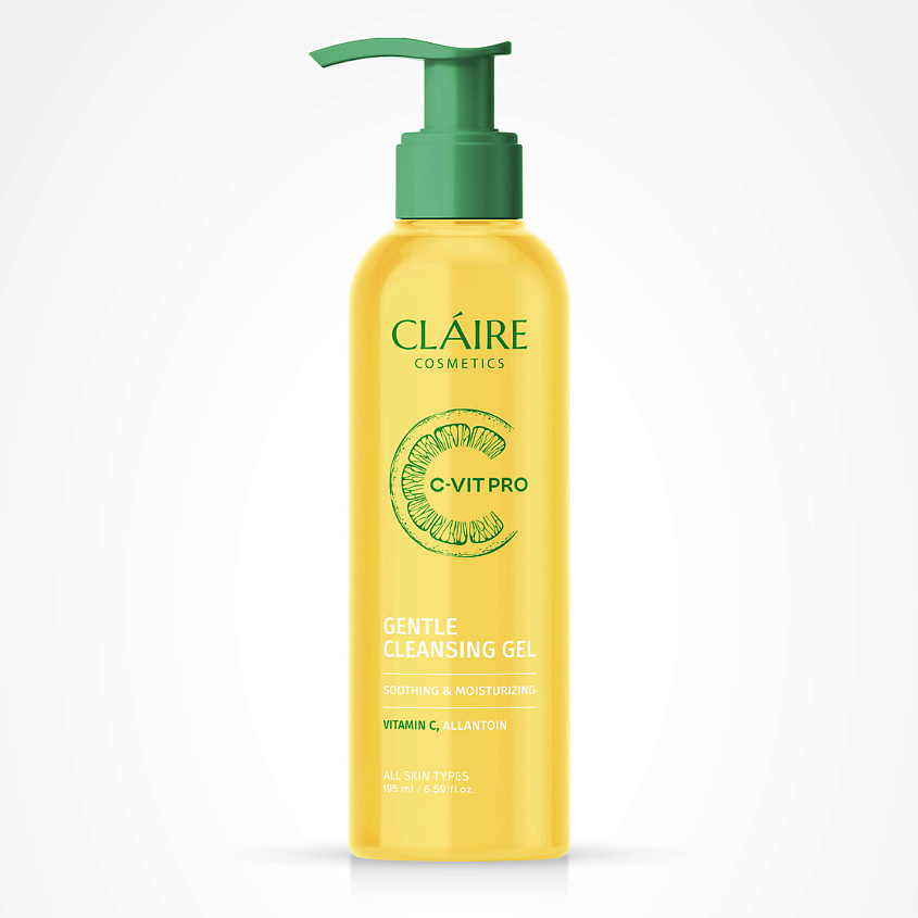 Изображение товара CLAIRE BY DILIS Мягкий очищающий гель для умывания C-VIT PRO, 1 шт.