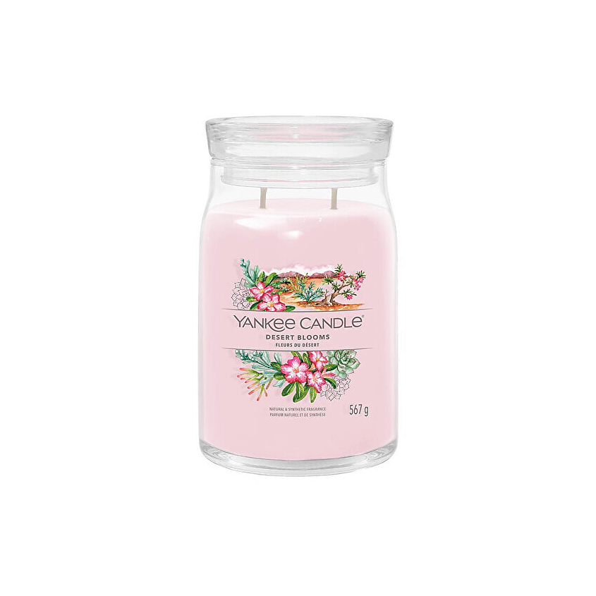 Изображение товара Ароматическая свеча Yankee Candle Desert Blooms 567 гр Коллекция Signature