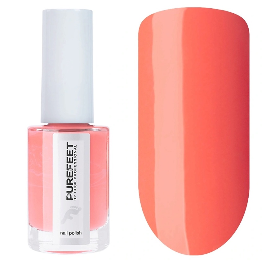 Изображение товара IRISK Лак для педикюра PureFeet Nail Polish 080 защита ногтей