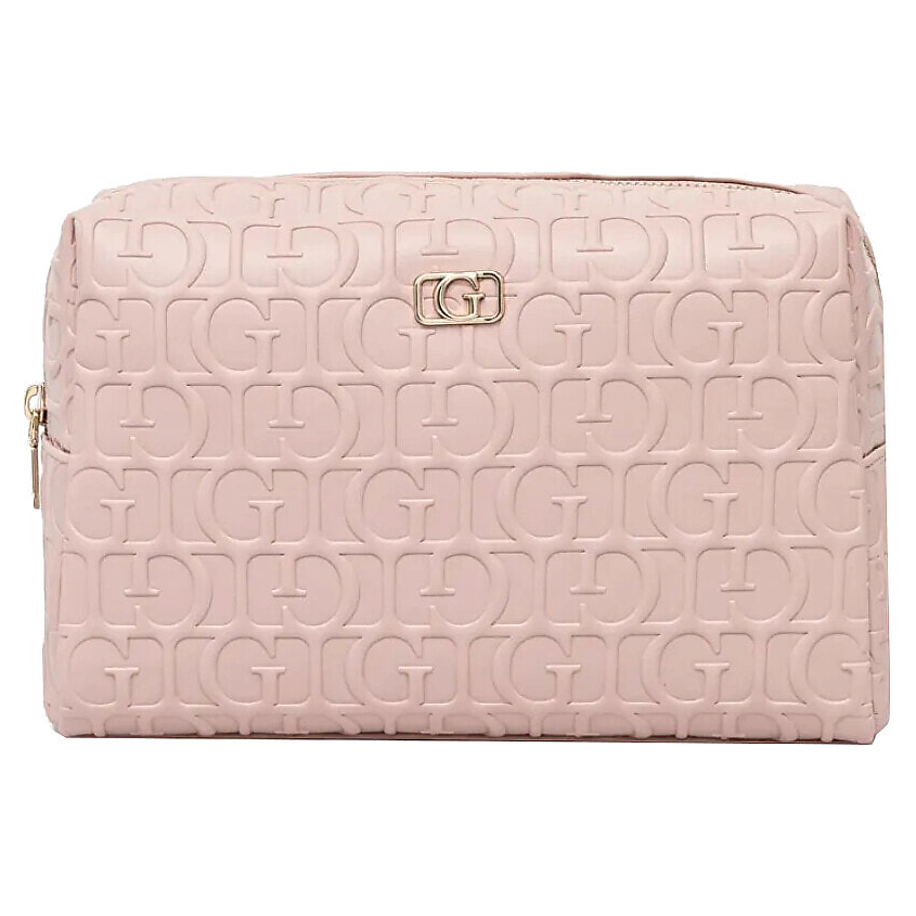 Изображение товара GUESS Косметичка Television Large Top Zip, Цвет: Розовый