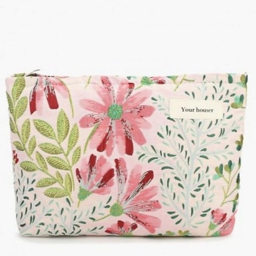 

YOUR HOUSER Косметичка женская розовая большая, Косметичка женская розовая большая