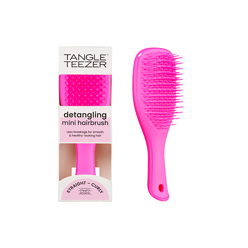 

TANGLE TEEZER Расческа The Ultimate Detangler Mini Runway Pink, Расческа The Ultimate Detangler Mini Runway Pink