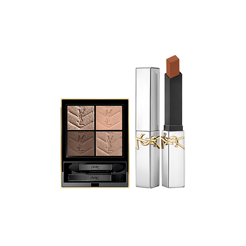 

YVES SAINT LAURENT Палетка теней Couture Color Clutch + Помада Rouge Pur Couture The Slim, Палетка теней Couture Color Clutch + Помада Rouge Pur Couture The Slim