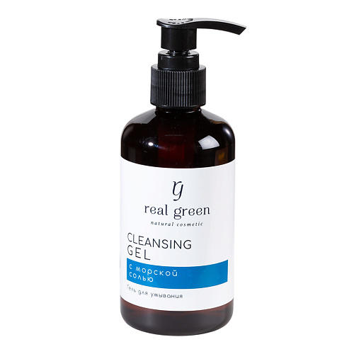 

REALGREEN Гель для умывания с морской солью 200, Гель для умывания с морской солью