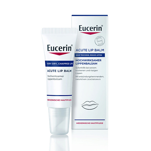 

EUCERIN Успокаивающий и увлажняющий бальзам для губ для взрослых и детей Acute, Успокаивающий и увлажняющий бальзам для губ для взрослых и детей Acute