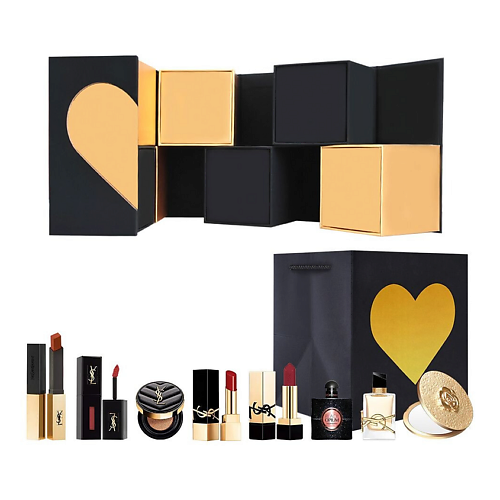 

YVES SAINT LAURENT Подарочный набор Lipstick Makeup Matching Set, Подарочный набор Lipstick Makeup Matching Set
