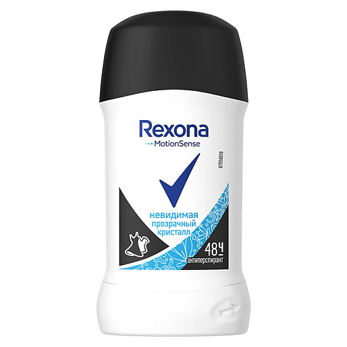

REXONA РЕКСОНА Дезодорант-стик Прозрачный кристалл 40, РЕКСОНА Дезодорант-стик Прозрачный кристалл