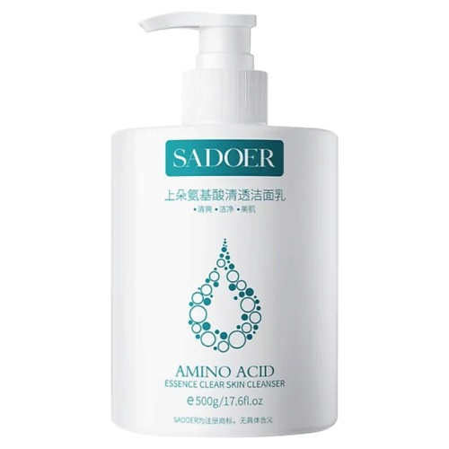 

SADOER Средство для умывания с аминокислотной эссенцией 500, Средство для умывания с аминокислотной эссенцией