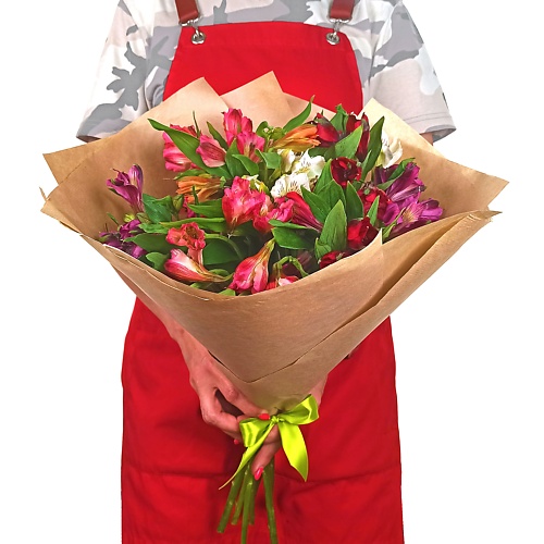 

ЧУДОПАЛ Букет разноцветных альстромерий, Букет разноцветных альстромерий