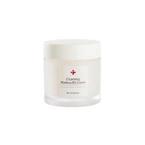 Крем для лица CU Успокаивающий Крем с Центеллой и Пантенолом DR.SOLUTION Cicaming Madeca B5 Cream