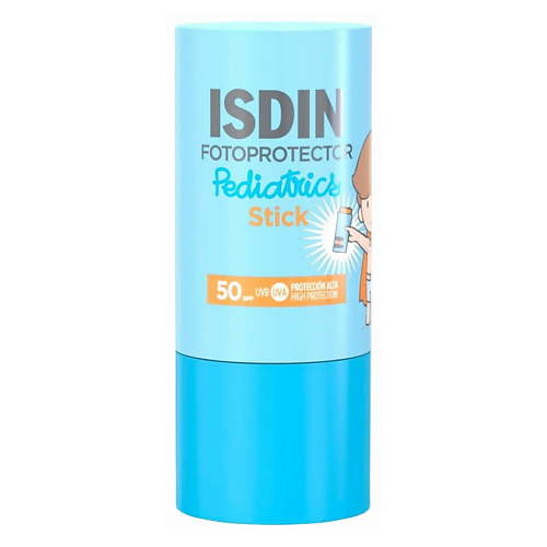 

ISDIN Детский солнцезащитный стик Fotoprotector Pediatrics SPF 50+ 20, Детский солнцезащитный стик Fotoprotector Pediatrics SPF 50+
