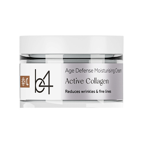 Крем для лица B4 Active Collagen Антивозрастной увлажняющий крем для лица с коллагеном и пептидами