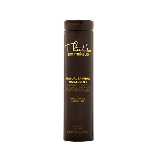 

THAT'SO Увлажняющий лосьон для мгновенного загара /GRADUAL TANNING MOISTURIZER 200, Увлажняющий лосьон для мгновенного загара /GRADUAL TANNING MOISTURIZER