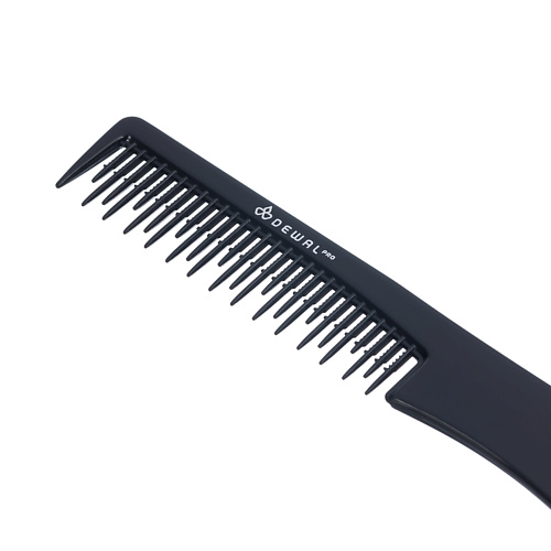 

DEWAL Расческа рабочая "Эконом+" для начеса, с пластмассовой вилкой, Расческа рабочая "Эконом+" для начеса, с пластмассовой вилкой