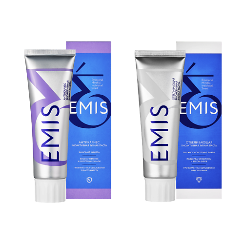 

EMIS Биоактивная зубная паста набор Антикариес 160, Биоактивная зубная паста набор Антикариес