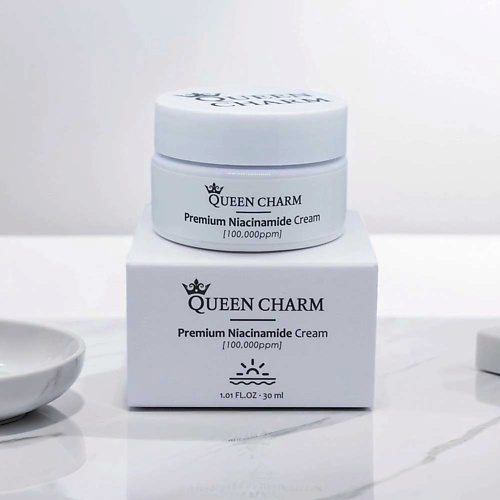 

QUEEN CHARM Крем для выравнивания тона с ниацинамидом 10% 30, Крем для выравнивания тона с ниацинамидом 10%