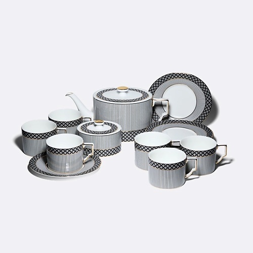 

ИМПЕРАТОРСКИЙ ФАРФОРОВЫЙ ЗАВОД Сервиз чайный на шесть персон "Элегант", Сервиз чайный на шесть персон "Элегант"