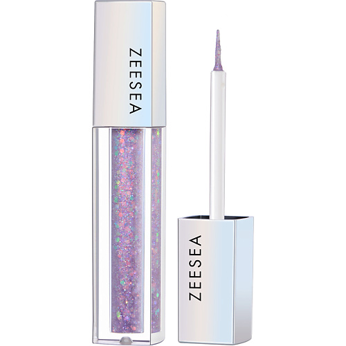 Тени для век ZEESEA Тени для век кремовые Glitter Liquid eye shadow