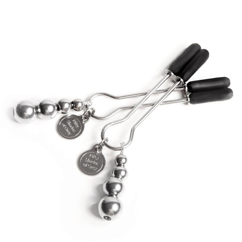 

50 SHADES OF GREY Зажимы для сосков The Pinch Adjustable, Зажимы для сосков The Pinch Adjustable