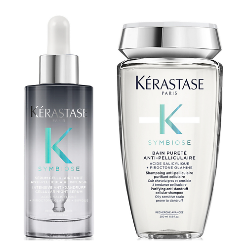 

KERASTASE Набор для ухода за волосами Symbiose Bain Purete & Symbiose Serum, Набор для ухода за волосами Symbiose Bain Purete & Symbiose Serum