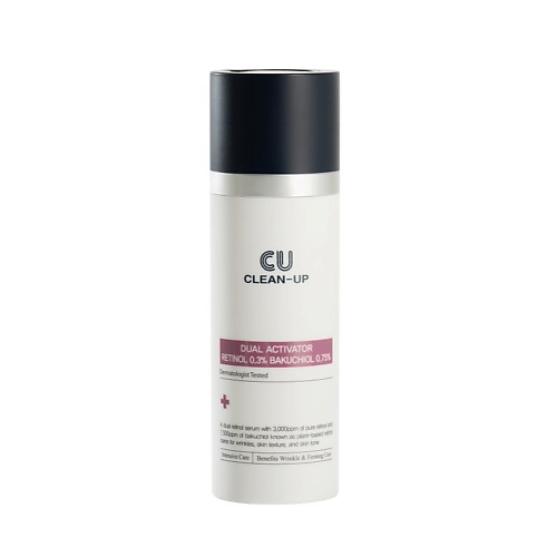 

CU Сыворотка - Активатор Двойного Действия с Ретинолом 0,3% и Бакучиолом 0,75%,CLEAN-UP 30, Сыворотка - Активатор Двойного Действия с Ретинолом 0,3% и Бакучиолом 0,75%,CLEAN-UP