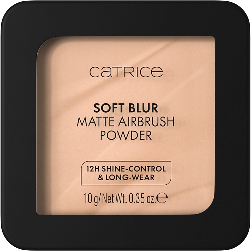 Пудра для лица CATRICE Пудра матирующая Soft Blur Matte Airbrush Powder