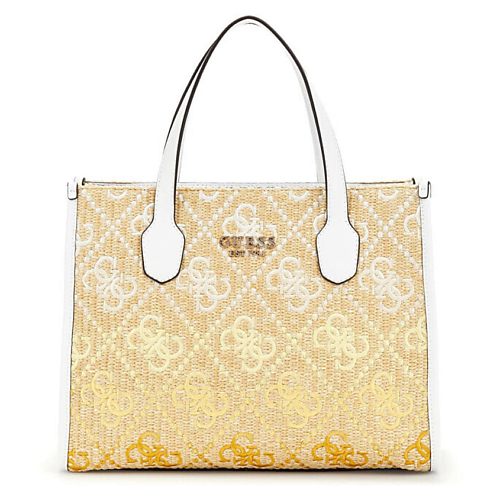 

GUESS Сумка Silvana Raffia Tote, Сумка Silvana Raffia Tote