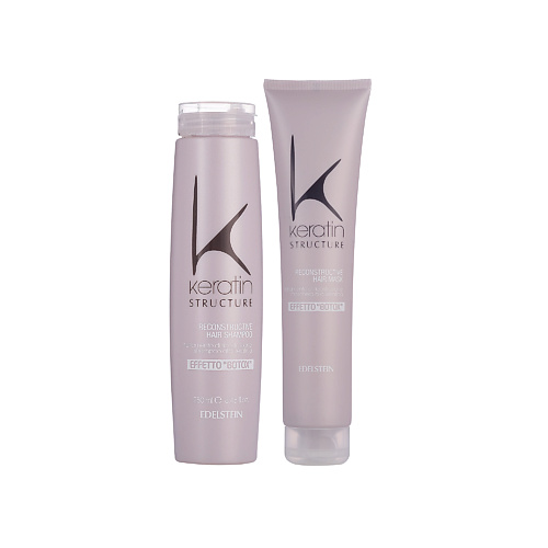 

KERATIN STRUCTURE Комплект шампунь и маска с эффектом ботокса, Комплект шампунь и маска с эффектом ботокса