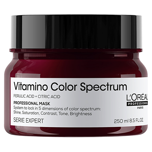 

L'OREAL PROFESSIONNEL Маска для окрашенных волос Vitamino Color Spectrum Mask 250, Маска для окрашенных волос Vitamino Color Spectrum Mask