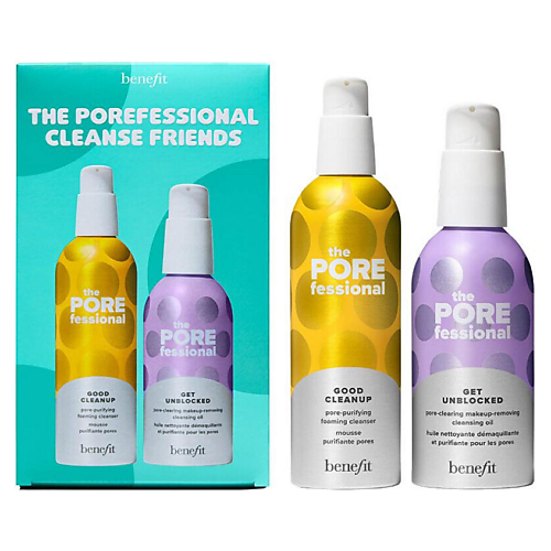 

BENEFIT Набор для очищения кожи The POREfessional Cleanse Friends, Набор для очищения кожи The POREfessional Cleanse Friends