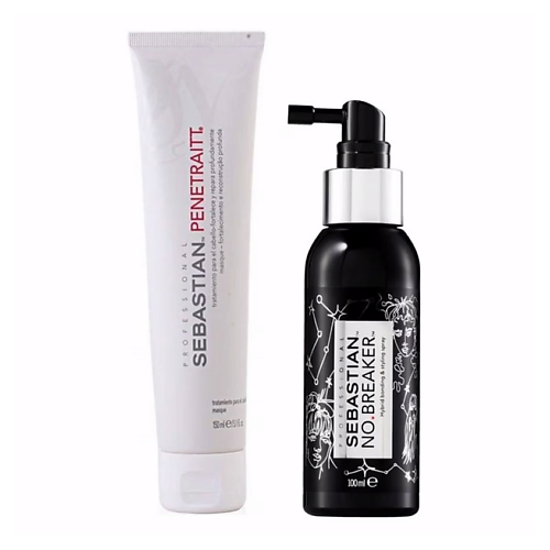 

SEBASTIAN PROFESSIONAL Набор для ухода за волосами Penetraitt Mask + No.Breaker Spray*, Набор для ухода за волосами Penetraitt Mask + No.Breaker Spray*