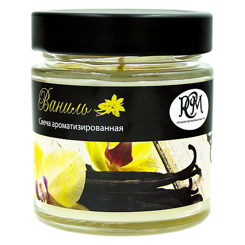 

РУССКАЯ СВЕЧНАЯ МАНУФАКТУРА Свеча в банке ВАНИЛЬ 392, Свеча в банке ВАНИЛЬ