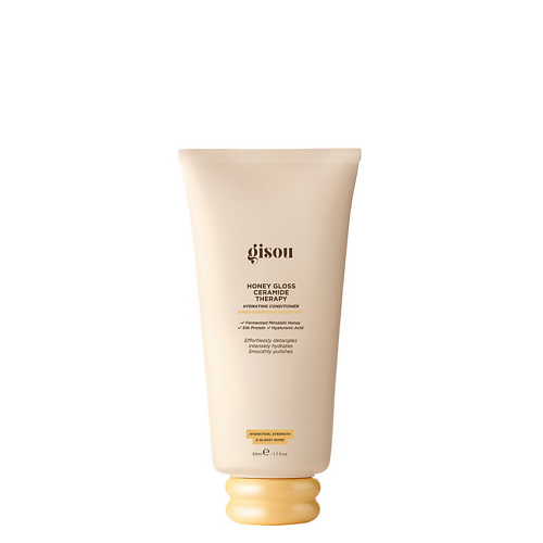 

GISOU Увлажняющий кондиционер Honey Gloss Ceramide Therapy Hydrating 50, Увлажняющий кондиционер Honey Gloss Ceramide Therapy Hydrating