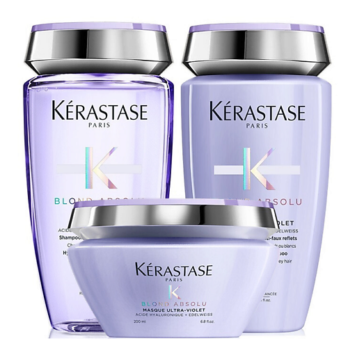 

KERASTASE Набор для светлых волос Blond Absolu Trio, Набор для светлых волос Blond Absolu Trio