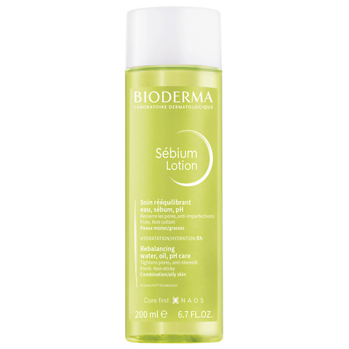 

BIODERMA Лосьон увлажняющий для жирной и комбинированной кожи лица Sebium 200, Лосьон увлажняющий для жирной и комбинированной кожи лица Sebium