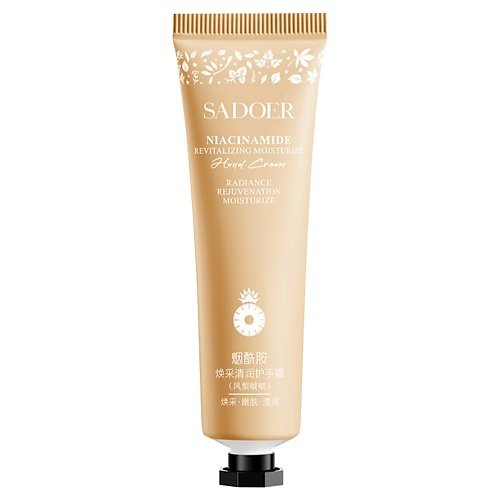 

SADOER Крем для рук Pineapple восстанавливающий и увлажняющий с ниацинамидом 30, Крем для рук Pineapple восстанавливающий и увлажняющий с ниацинамидом