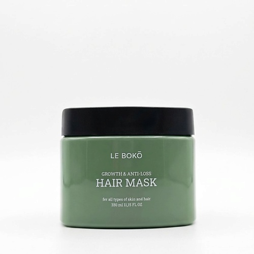 

LE BOKO Маска для стимуляции и активизации роста волос пептидная 330, Маска для стимуляции и активизации роста волос пептидная