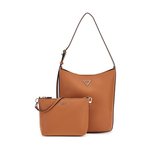 

GUESS Сумка Triangle Logo Hobo Set с косметичкой, Сумка Triangle Logo Hobo Set с косметичкой