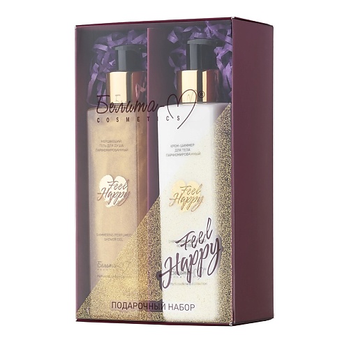 

БЕЛИТА-М Подарочный набор косметики Feel Happy, Подарочный набор косметики Feel Happy