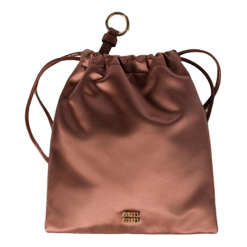 

MIU MIU Сумка Satin Clutch Cocoa Brown, Сумка Satin Clutch Cocoa Brown