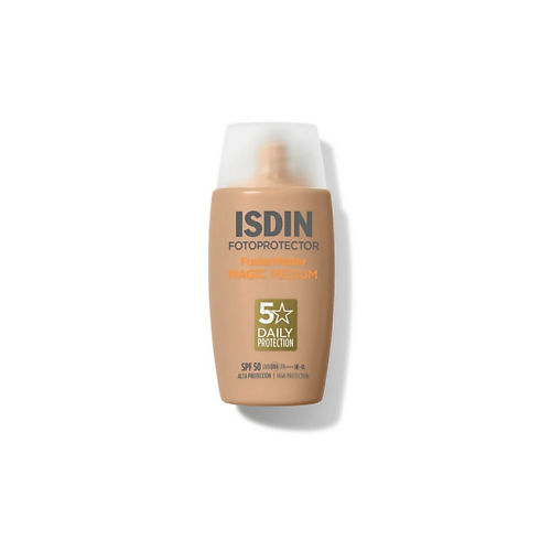 

ISDIN Тонирующий защитный крем Fusion Water Magic Medium SPF50 50, Тонирующий защитный крем Fusion Water Magic Medium SPF50