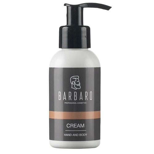 

BARBARO Крем для рук мужской увлажняющий с маслом ши 100, Крем для рук мужской увлажняющий с маслом ши