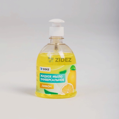 

ZIDEZ Жидкое мыло универсальное Лимон 500, Жидкое мыло универсальное Лимон