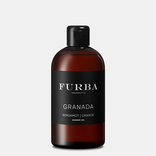 

FURBA Гель для душа женский парфюмированный Granada с эфирными маслами апельсина и бергамота 300, Гель для душа женский парфюмированный Granada с эфирными маслами апельсина и бергамота