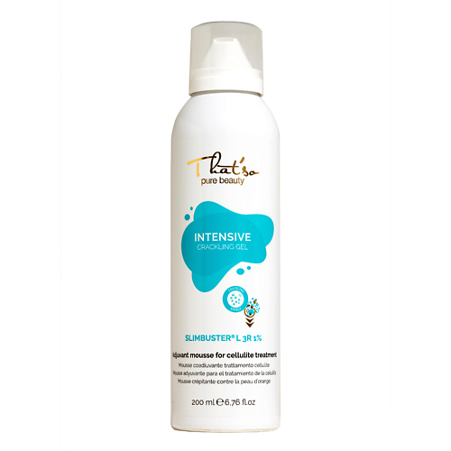 

THAT'SO Гель-мусс "шипучий" для тела антицеллюлитный/INTENSIVE CRACKLING GEL - BODY 200, Гель-мусс "шипучий" для тела антицеллюлитный/INTENSIVE CRACKLING GEL - BODY