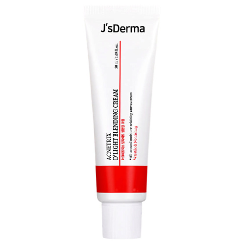 Крем для лица J'SDERMA GENUINE BEAUTY Крем для лица от прыщей с ниацинамидом Acnetrix Cream
