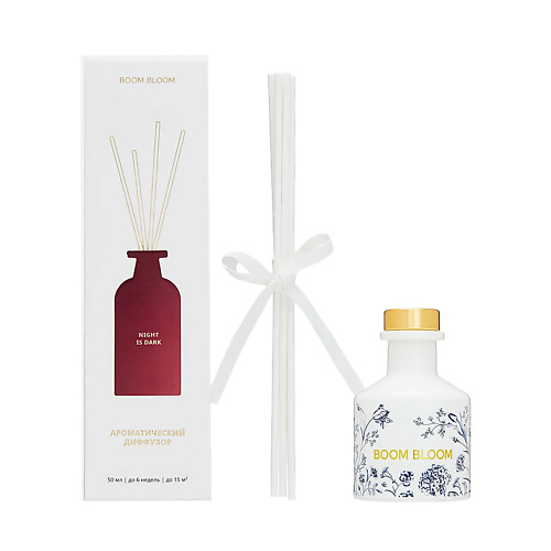 

BOOM BLOOM Ароматический диффузор для дома The Night Is Dark 50, Ароматический диффузор для дома The Night Is Dark
