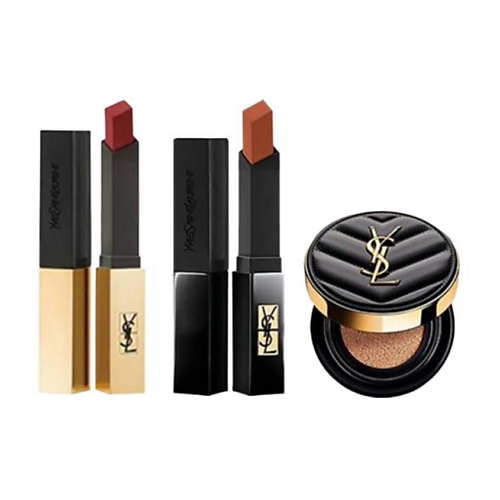 

YVES SAINT LAURENT Набор помад + Кушон Le Cushion Encre de Peau, Набор помад + Кушон Le Cushion Encre de Peau