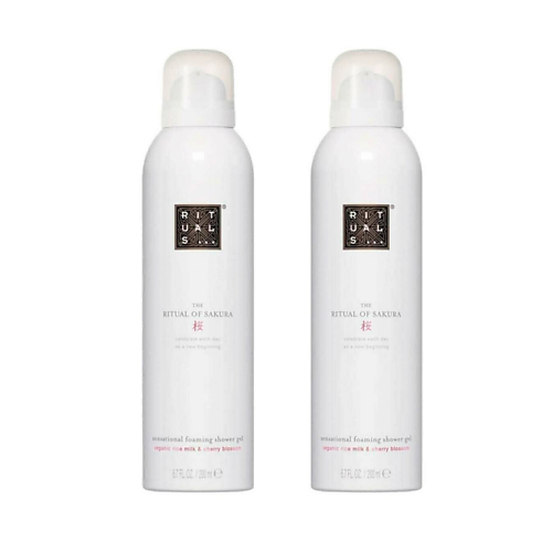 

RITUALS... Набор The Ritual of Sakura Foaming: пенки для душа 200, ... Набор The Ritual of Sakura Foaming: пенки для душа